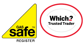 Gas Safe and Which?Trusted Traders Registered